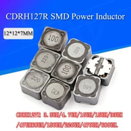 5PCS 12*12*7mm Power Inductance CD127R Shielded inductor SMD power inductor 4.7UH 6.8UH 10UH 15UH 22UH 33UH 47UH 68UH 100UH