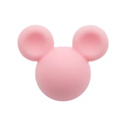 Cute-idea 10pcs Baby Mouse Teething Beads Food Grade chew teether For Necklaces DIY Nursing Pacifier chain Toys Baby goods