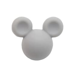 Cute-idea 10pcs Baby Mouse Teething Beads Food Grade chew teether For Necklaces DIY Nursing Pacifier chain Toys Baby goods