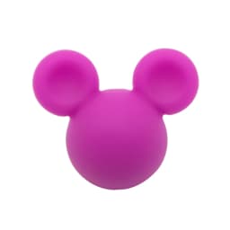 Cute-idea 10pcs Baby Mouse Teething Beads Food Grade chew teether For Necklaces DIY Nursing Pacifier chain Toys Baby goods