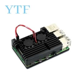 1set Dual Fan Cooling System Module With Heat Sink for Raspberry Pi 4B 3B+ Model + (Plus) not include Raspberry Pi Module