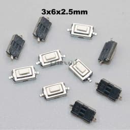 Cltgxdd 10PCS Car Remote Control Touch Switches Push Button Tact Switches for Hyundai, Nissan, Honda, VW, Toyota, Kia, Peugeot