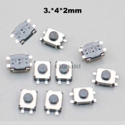 Cltgxdd 10PCS Car Remote Control Touch Switches Push Button Tact Switches for Hyundai, Nissan, Honda, VW, Toyota, Kia, Peugeot