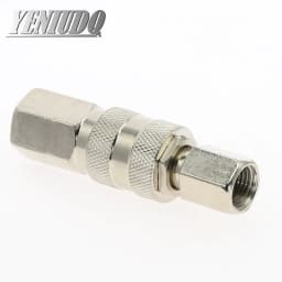 1Pc Euro Air Line Hose Connector Fitting Female Quick Release 1/4" 3/8" 1/2" Inch BSP Female  Pneumatic Fittings EU type