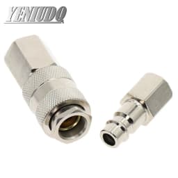 1Pc Euro Air Line Hose Connector Fitting Female Quick Release 1/4" 3/8" 1/2" Inch BSP Female  Pneumatic Fittings EU type