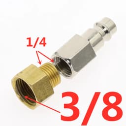 1Pc Euro Air Line Hose Connector Fitting Female Quick Release 1/4" 3/8" 1/2" Inch BSP Female  Pneumatic Fittings EU type