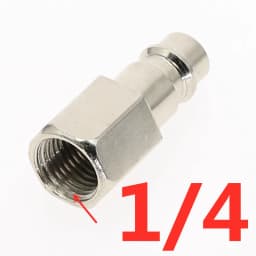1Pc Euro Air Line Hose Connector Fitting Female Quick Release 1/4" 3/8" 1/2" Inch BSP Female  Pneumatic Fittings EU type
