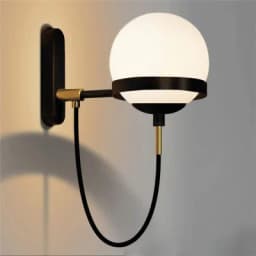 Modern Glass Ball Wall Lamp For Living Room Bedroom Loft Nordic Bedside Wall Light Industrial Bathroom Fixtures E27 Mirror Light