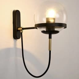 Modern Glass Ball Wall Lamp For Living Room Bedroom Loft Nordic Bedside Wall Light Industrial Bathroom Fixtures E27 Mirror Light