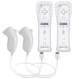 1pcs/2pcs Controller for Wii Remote Controller Gamepad Built-in Motion Plus Control For Wii/Wii U Console Wireless Game pad