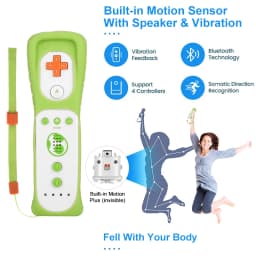 1pcs/2pcs Controller for Wii Remote Controller Gamepad Built-in Motion Plus Control For Wii/Wii U Console Wireless Game pad