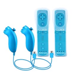 1pcs/2pcs Controller for Wii Remote Controller Gamepad Built-in Motion Plus Control For Wii/Wii U Console Wireless Game pad