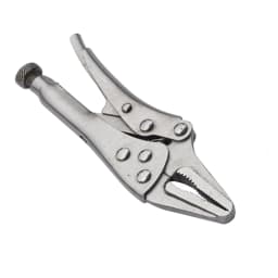 GOSWIFT 5 in. Long Nose Locking Pliers Mini Locking Pliers