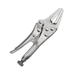 GOSWIFT 5 in. Long Nose Locking Pliers Mini Locking Pliers