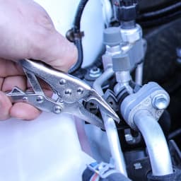 GOSWIFT 5 in. Long Nose Locking Pliers Mini Locking Pliers