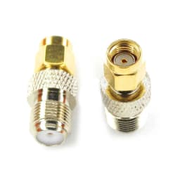 2-20Pcs RF coaxial coax adapter F Type Female Jack to SMA Male Plug Straight F connector to SMA Connector Javino