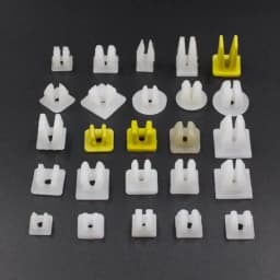 50Pcs Car Plastic Fixed Retainer Nut Screw Grommet Clips Fastener Size Multiple Choices Automotive Repair Tools