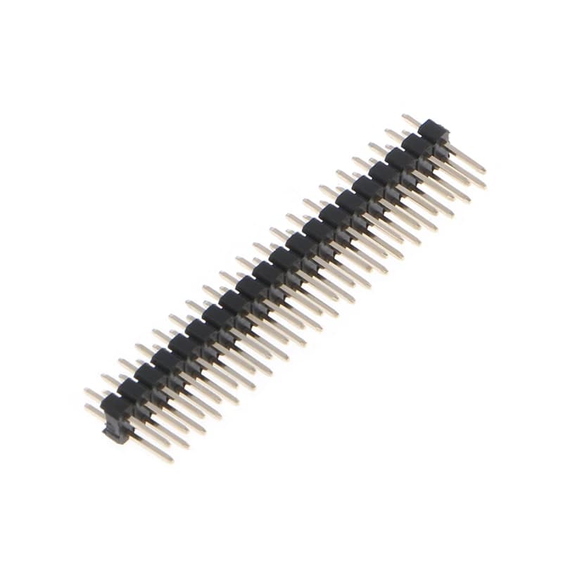 2.54mm 2x20 Pin Break-away Dual Male Header Pin for  Zero GPIO