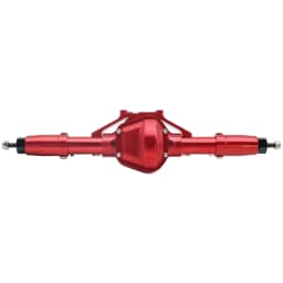 Metal CNC Front Rear Axle with Servo Base for 1/10 RC Rock Crawler Car Axial SCX10 RC4WD D90 Upgrade Parts