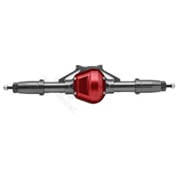 Metal CNC Front Rear Axle with Servo Base for 1/10 RC Rock Crawler Car Axial SCX10 RC4WD D90 Upgrade Parts