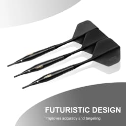 CyeeLife Brass Soft Tip Darts 16g With Carry Case and Extra Plastic Points & Flights,Professional Electronic Dart set