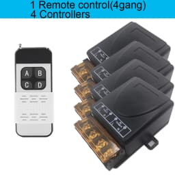433Mhz High Power Wireless Remote Control Switch AC75-220V 30A 1000M For Factory Farm Office Exhaust Fan Pump Ceiling Lamp