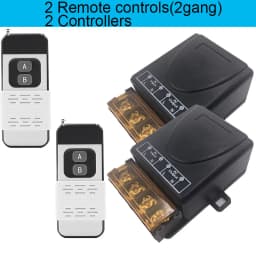 433Mhz High Power Wireless Remote Control Switch AC75-220V 30A 1000M For Factory Farm Office Exhaust Fan Pump Ceiling Lamp