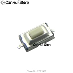 100Pcs/lot 3*6*2.5mm 3*6*2.5H 3x6x2.5mm 2Pin SMD Red/White Push Button Switch Microswitch Tact Switch For PCB