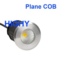 3W 5W LED Buried IP68 AC110V220V DC12V Outdoor Recessed Deck Light 1/2/3/4 Side View Underground Lamp Sidewalk Lighting
