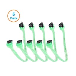 5pcs 10CM SATA 3.0 Harddrive 6Gb/s Serial ATA DATA Cable 90 Angled 180 Connector SATA3 SATAIII 6Gbps Hard Drive Disk,SSD Adapter