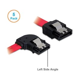 5pcs 10CM SATA 3.0 Harddrive 6Gb/s Serial ATA DATA Cable 90 Angled 180 Connector SATA3 SATAIII 6Gbps Hard Drive Disk,SSD Adapter