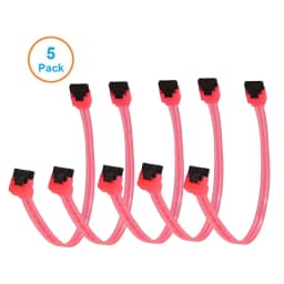 5pcs 10CM SATA 3.0 Harddrive 6Gb/s Serial ATA DATA Cable 90 Angled 180 Connector SATA3 SATAIII 6Gbps Hard Drive Disk,SSD Adapter