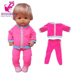 35 Cm Baby Doll Pink Clothes Trousers Fit 38cm Doll Nenuco Ropa Y Su Hermanita Coat Pants