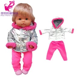 35 Cm Baby Doll Pink Clothes Trousers Fit 38cm Doll Nenuco Ropa Y Su Hermanita Coat Pants
