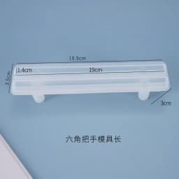 DIY Fruit Tray Plate Handle Swing Bending Resin Mold Crystal Table Plate Decoration Silicone Mold For Resin Wholesale