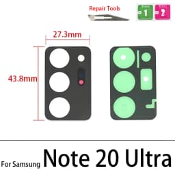 Rear Back Camera Glass Lens For Samsung Note 10 20 Ultra M31s S20 Fe M21 M31 M31S M51 Camera Glass With Glue Adhesive