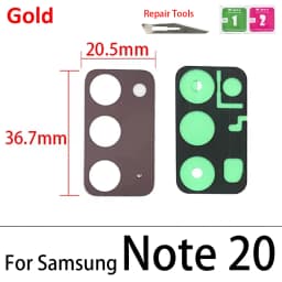 Rear Back Camera Glass Lens For Samsung Note 10 20 Ultra M31s S20 Fe M21 M31 M31S M51 Camera Glass With Glue Adhesive