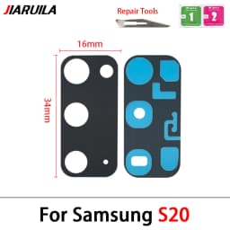 Rear Back Camera Glass Lens For Samsung Note 10 20 Ultra M31s S20 Fe M21 M31 M31S M51 Camera Glass With Glue Adhesive