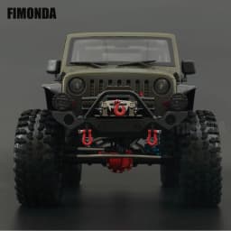 1:10 Scale Wrangler Convertible Hard Body Kit 313mm Wheelbase for 1/10 RC Crawler Axial SCX10 Rubicon TRX4 Redcat GEN8