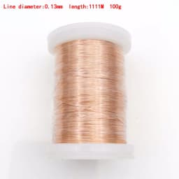 0.13mm 0.25mm 0.51mm 1mm 1.25mm Copper Wire Magnet Wire Enameled Copper Winding Wire Coil Copper Wire Winding Wire Weight 100g