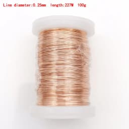 0.13mm 0.25mm 0.51mm 1mm 1.25mm Copper Wire Magnet Wire Enameled Copper Winding Wire Coil Copper Wire Winding Wire Weight 100g