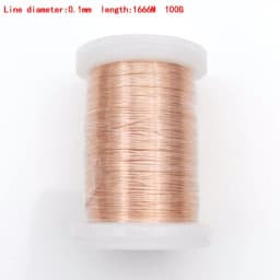 0.13mm 0.25mm 0.51mm 1mm 1.25mm Copper Wire Magnet Wire Enameled Copper Winding Wire Coil Copper Wire Winding Wire Weight 100g