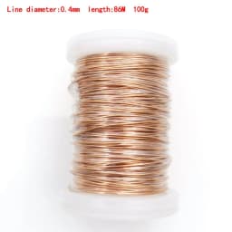 0.13mm 0.25mm 0.51mm 1mm 1.25mm Copper Wire Magnet Wire Enameled Copper Winding Wire Coil Copper Wire Winding Wire Weight 100g