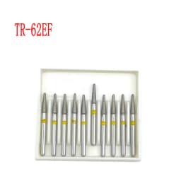 10pcs/box 1.6mm Shank Dental Diamond Burs Drill FG Diamond for High Speed Handpiece Burs Dentist Drills