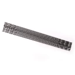10Pcs 130mm 2#/3#/7#/8# Scroll Saw Blades Spiral Teeth Wood Saw Blades Steel Wire Metal Cutting Hand Craft Tools For Carving