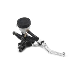 Alconstar- 7/8" 22mm Motorcycle Clutch Brake Master Cylinder Reservoir Levers Kit Fluid Reservoir Set For Honda For Kawasaki KLX