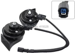 shhworldsea 1pcs Car Horn Speaker Adapter Pigtail Socket  two special line beam horn Wiring Harness for vw for audi for hyundai