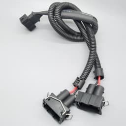 shhworldsea 1pcs Car Horn Speaker Adapter Pigtail Socket  two special line beam horn Wiring Harness for vw for audi for hyundai