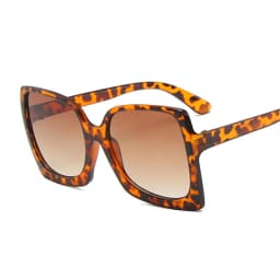 Oversized Square Sunglasses Woman Fashion Brand Designer Sun Glasses Female Big Frame Retro Mirror Vintage Luxury Oculos De Sol