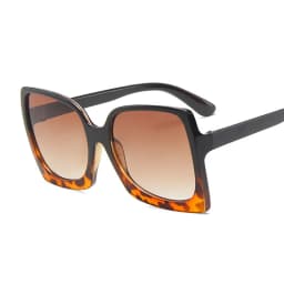Oversized Square Sunglasses Woman Fashion Brand Designer Sun Glasses Female Big Frame Retro Mirror Vintage Luxury Oculos De Sol
